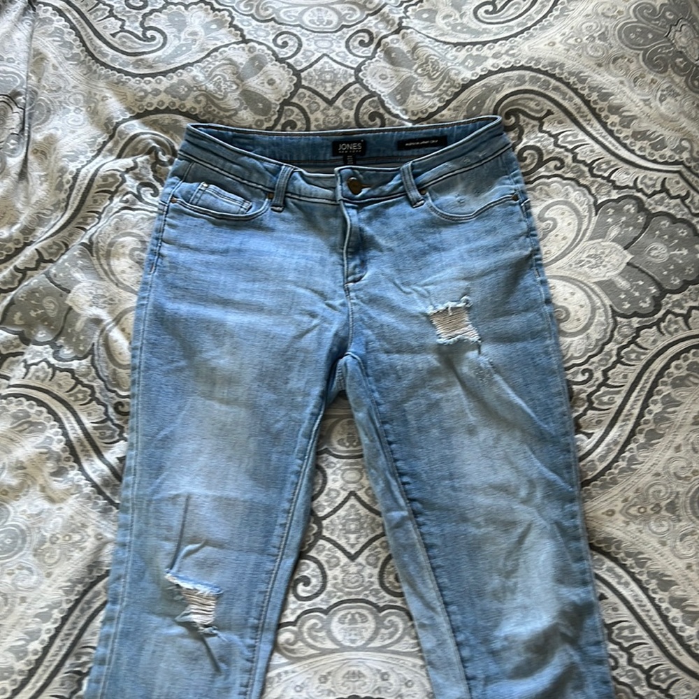 Jones New York Madison skinny crop jeans